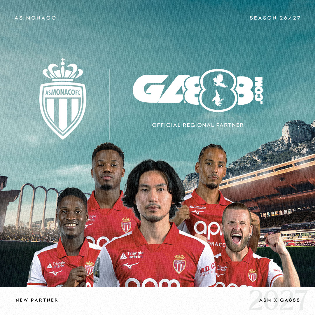 Sự hợp tác giữa thương hiệu cược thể thao uy tín và CLB AS Monaco giàu truyền thống nhận được được kỳ vọng lớn
